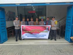 Kapolres Batu Bara Kapolsek Indrapura Melaksakan Ke Amanan Ibada Mingguan.