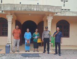 Kapolres Batu Bara.Kapolsek Labuhan Ruku Bersama Tim Kanit Jaga Keamanan Kamtibmas Ibadah Mingguan.