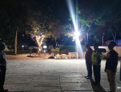 Personil Polsek Indrapura,Giat Apel Malam..