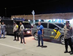 Kasat Lantas Polres Batu Bara Giat Patroli Blue Light Di Jalinsum Medan Kisaran.