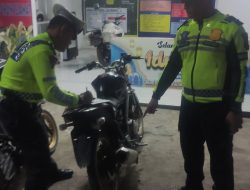 Sat Lantas Polres Batu AKP HW Siahaan SH ” Giat Cegah Balapan liar Serta Penindakan Tilang..