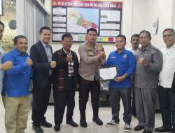 Kapolres Batu Bara Kapolda Sumut Giat Melaksanakan Audensi Bersama Gamki Batu Bara.