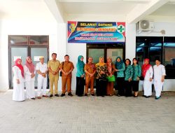 TP PKK Provsu Monitoring Pelaksanaan IVA Test di Kecamatan Talawi.