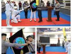 Polda Sulut Gelar Pencucian Pataka Maesa’an Waya, ini Maknanya.