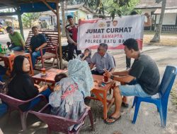 Sat Samapta Polres Batu Bara,,Giat Jumat Curhat..