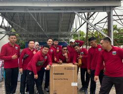 Lapas Labuhan Ruku Kanwil Kemenkumham Sumatera Utara Menghadiri Rangkaian Kegiatan Menjelang HUT Bhayangkara ke-78