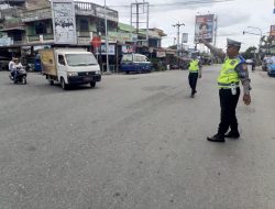 Kasat Lantas Polres Batu Bara AKP HW Siahaan SH “Giat Melaksanakan Pengaturan Arus Lalulintas..