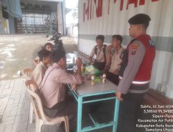 Kasat Samapta Polres Batu Bara AKP Juni Herdrianto SH MH “Giat Cooling System Dan Menciptakan Rasa Aman..