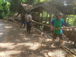 Tempat Sarang Kejahatan dan Tempat Mesum, Bekas RmWarung Bakso di Desa Bener Kecamatan Majenang Di Gusur.