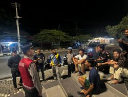 Kapolsek Indrapura AKP Jonni H Damanik SH MH ” Giat Antisipasi Terjadinya Gangguan Kamtibmas..