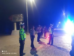 Personil Polres Batubara, Patroli Dialogis Dan Berikan Himbauan Kamtibmas kepada warga Batubara.