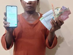 Amankan(1)Satu Orang Warga Dusun Pangkalan Titi. Desa Sei Buah Keras di Duga Jurtu Dan Beberapa Barang Bukti di