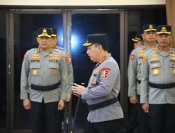 Kapolri Pimpin Upacara Kenaikan Pangkat 31 Pati Polri.