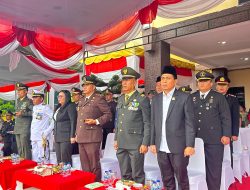 HUT Bhayangkari Ke-78,Lapas Kelapas IIA Labuhan Ruku Hadiri Upacara Syukuran.