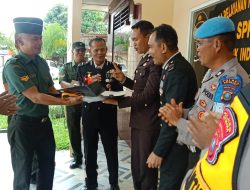 Surprise Ucapan HUT Bhayangkara ke 78 Dari Koramil 02 AP.