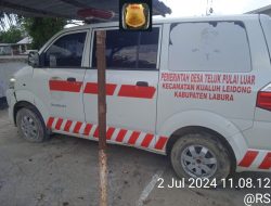 Lapor Pak Kemendagri,Mobilisasi Ambulan Pemerintah Desa Diduga Disulap Jadi Tanpa Plat BK.