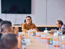 Pj. Bupati Batu Bara Gelar Audiensi Bersama Sejumlah Perusahaan Daerah.