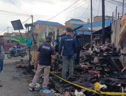 Terbenam Diterali Besi,Penangkapan Terhadap Pelaku Pembakaran Salah satu Ruma Wartawan Dikaro.