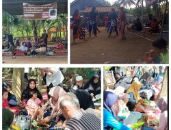 Peringati Satu Suro, Warga Desa Pegadingan Kecamatan Cipari Cilacap Mengadakan Pagelaran Budaya dan Tasyakuran.