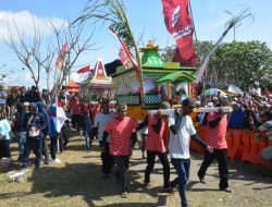 Gelar Sedekah Laut, HNSI Cilacap Larung Dua Jolen ke Laut.