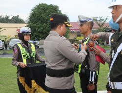 Polres Batu Bara Gelar Apel Operasi Patuh Toba 2024 Ciptakan Keamanan dan Ketertiban Lalu Lintas.