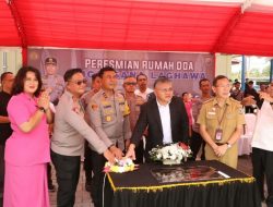 Kapolda Resmikan Rumah Doa ‘Wicaksana Laghawa’ Polres Tomohon.