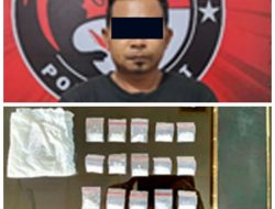 Ditresnarkoba Polda Sulut Tangkap Tersangka Pengedar Sabu di Winangun Satu Manado