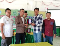 Ratusan Pelajar Perguruan Al Jam’ iyatul Al-Washliyah Ikuti Penyuluhan Hukum Bahaya Narkoba.