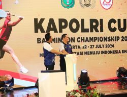 Jenderal Sigit Sebut Turnamen Bulutangkis Kapolri Cup Pintu Masuk Mengikuti Kejuaraan Nasional dan Internasional.