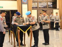 Kapolri Pimpin Upacara Kenaikan Pangkat dan Sertijab Pati Polri, Ada Kadiv Propam dan Sejumlah Kapolda.