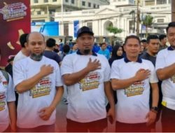 KPU Batu Bara Hadiri Peluncuran Maskot dan Jingle Pilwalkot Medan 2024