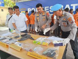 Sebanyak 18 Kasus Selama Dua Pekan Sat Narkoba Polres Batu Bara Amankan 25 Orang Tersangka 23 Laki-laki 2 Perempuan.