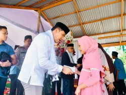 Tasyakuran Penyelenggaraan Haji Tahun 1445 H: Pj. Bupati Batu Bara Berikan Bantuan Sosial.