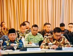 Pj. Bupati Heri Hadiri Rakor Upaya Percepatan Penghapusan Kemiskinan ekstrem 2024.