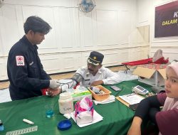 Sambut Hari Pengayoman, Lapas Labuhan Ruku Kanwil Kemenkumham Sumut Gelar Kegiatan Donor Darah