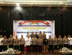 Polda Sulut Gelar Pelatihan Pra Operasi Mantap Praja Pengamanan Pilkada Serentak 2024.