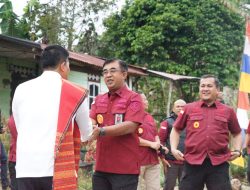 Semarakkan Hari Pengayoman, Lapas Labuhan Ruku Ikuti Touring dan Bakti Sosial Bersama Kanwil Kemenkumham Sumut.