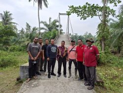 Kadis Perkim Batu Bara Bersenerji Kades Jati Mulia Ajak Masyarakat Jum’at Bersih.