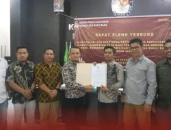 KPU Batu Bara Gelar Pleno Terbuka Rekapitulasi dan Penetapan DPS Pilkada Tahun 2024.