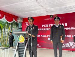 Peringati Puncak Hari Pengayoman ke – 79, Lapas Labuhan Ruku Kanwil Kemenkumham Sumut Gelar Upacara dan Syukuran.