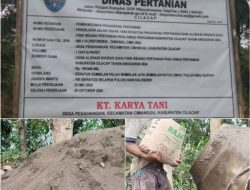 Lagi-lagi di Temukan Jalan Usaha Tani(JUT),yang diduga dikerjakan Asal Jadi oleh KT.Karya Tani