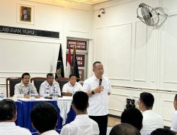 Adakan Rapat dinas, Kalapas Labuhan Ruku : Mari Kita Dukung Gerakan Kemanusiaan Menjadi Keluarga Asuh Anti Stunting !