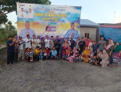 Darwis Oky silaturrahmi Tim pemenangan dua desa