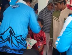 Polres Batu Bara Santuni Anak Yatim Di Desa Lima Laras Kec.Nibung Hangus.