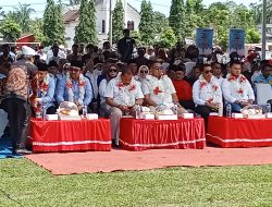 Deklarasi Kampanye Damai Nomor 2 di Lapangan Bola Kaki Blok VIII Kec.Lima Pupuh Kota Kab.Batu Bara.