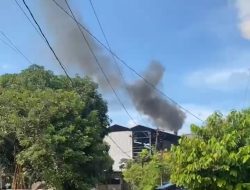 Di Duga Asap Pabrik PT Sawit Kuala Gunung Cemar Aroma Bau Gak Sedap