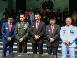 Pj. Bupati Heri Ikuti Upacara HUT ke – 79 TNI Tahun 2024.