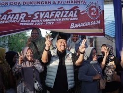 Masyarakat Desa Suka Maju Kec.Tanjung tiram Siap Dukung Bahar-Syafrizal Bupati Batu Bara.