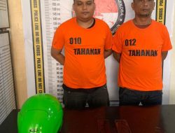 Perangi Narkoba, Polsek Perdagangan Resor Simalungun Berhasil Meringkus Dua Bandar Narkoba dengan Barang Bukti 100 Gram Sabu