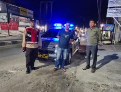 Kapolsek Labuhan Ruku AKP Cecep Suhendra Giat Memberikan Rasa Aman Bagi Masyarakat.